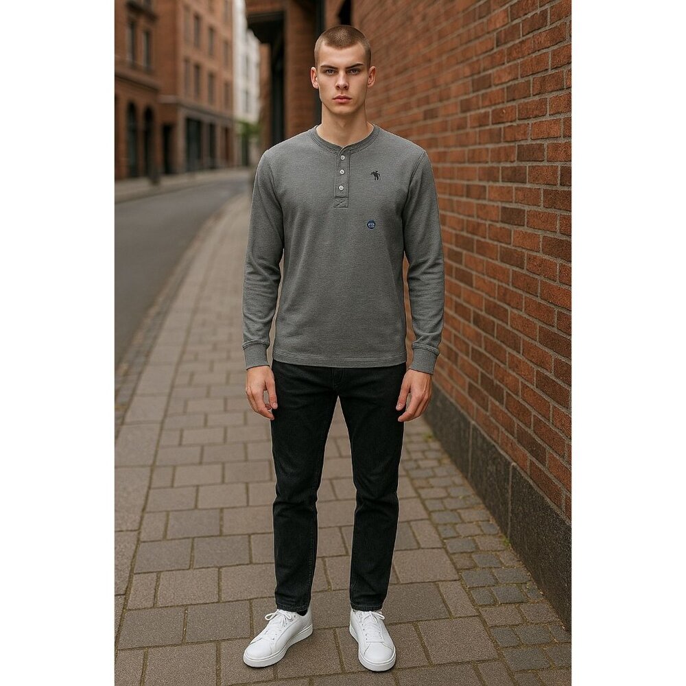 Abercrombie Kids Gray Long sleeve Top 15/16